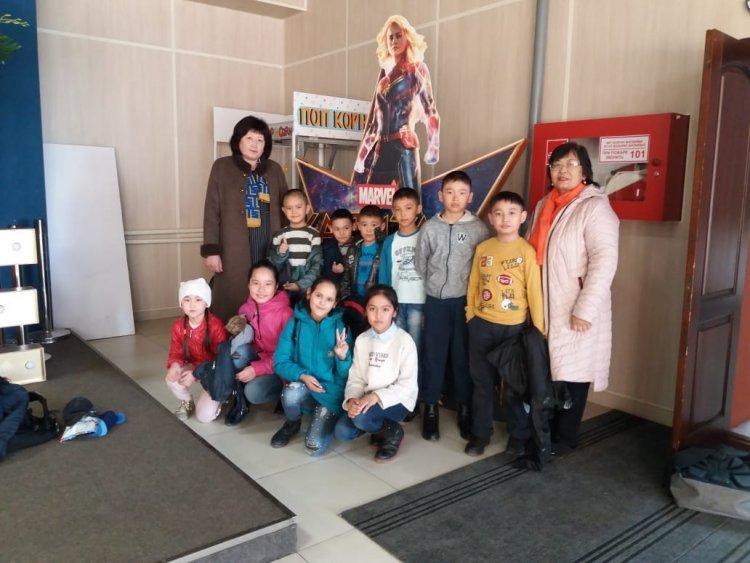 На каникулах - 2в и 4в классы