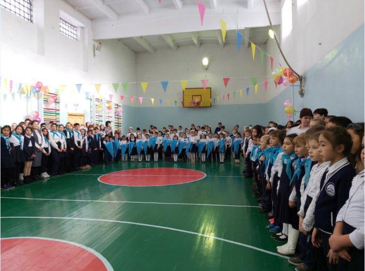Вступление в ряды "Жасұлан"