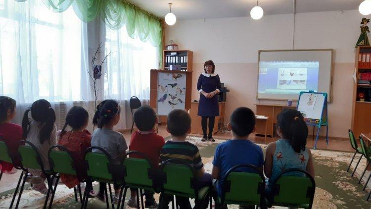 19.02.2020. Открытое занятие "Құстар" Айтмукаш Инкар